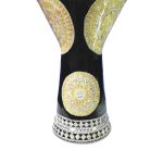 داربوکاجوهرالفن سایز9اینچ طرح طلوع افتاب