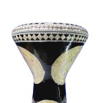 داربوکاجوهرالفن سایز9اینچ طرح طلوع افتاب