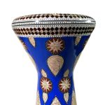 داربوکاجوهرالفن طرح قطره های فیروزه ای سایز9