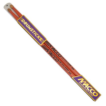چوب درام مککو مدل Macco 5A Pop Style Sticks Orange wreath
