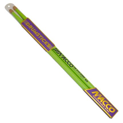 چوب درام مککو مدل Green Macco 5A Pop Style Sticks