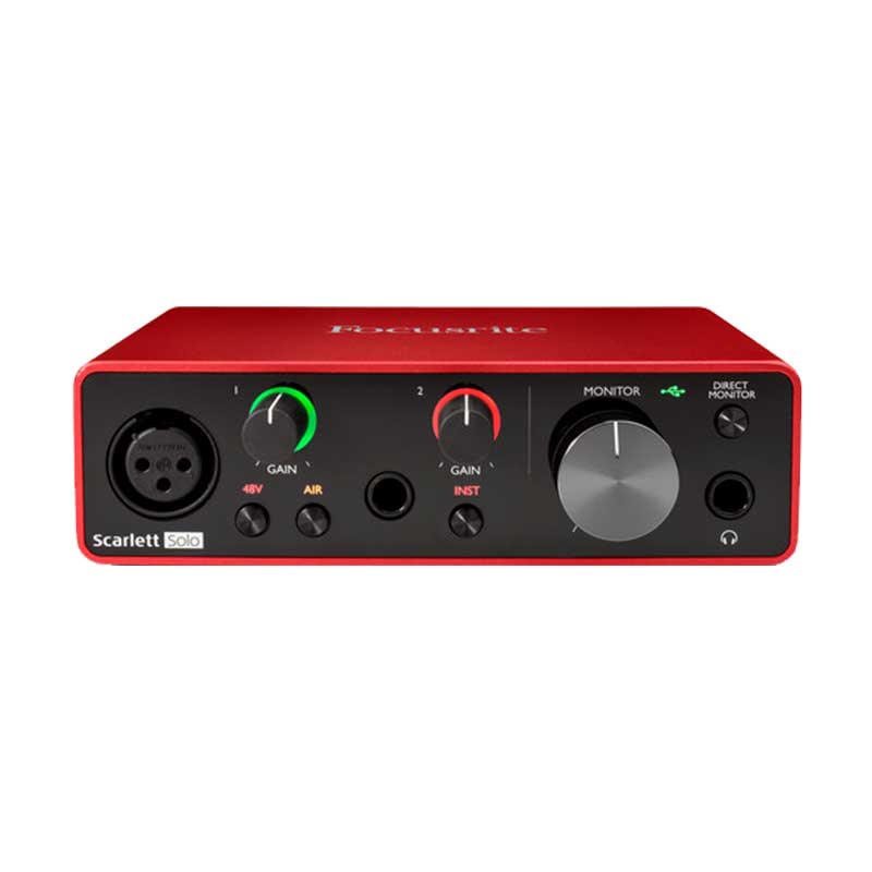 Focusrite Scarlett Solo 3rd Gen Focusrite Scarlett Solo 3rd Gen